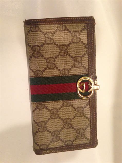 gucci wallet big w|checkered gucci wallet.